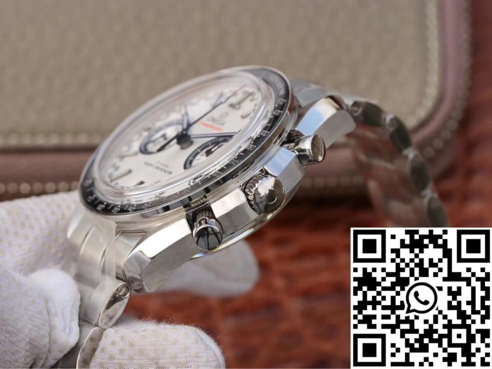 Omega Speedmaster Racing Chronograph 329.30.44.51.04.001 OM Factory White Dial