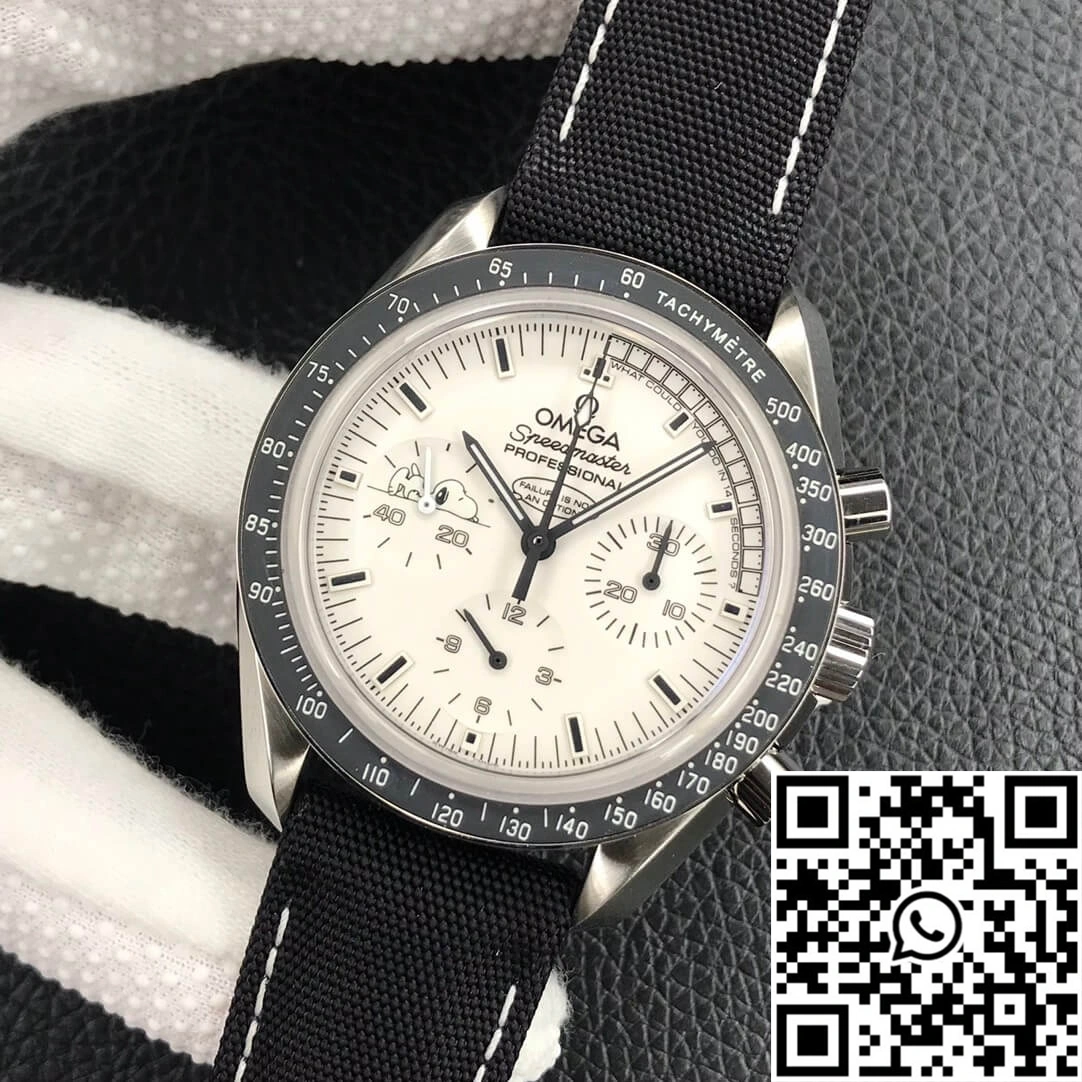 Omega Speedmaster Snoopy Award 311.32.42.30.04.003 OM Factory V2 White Dial