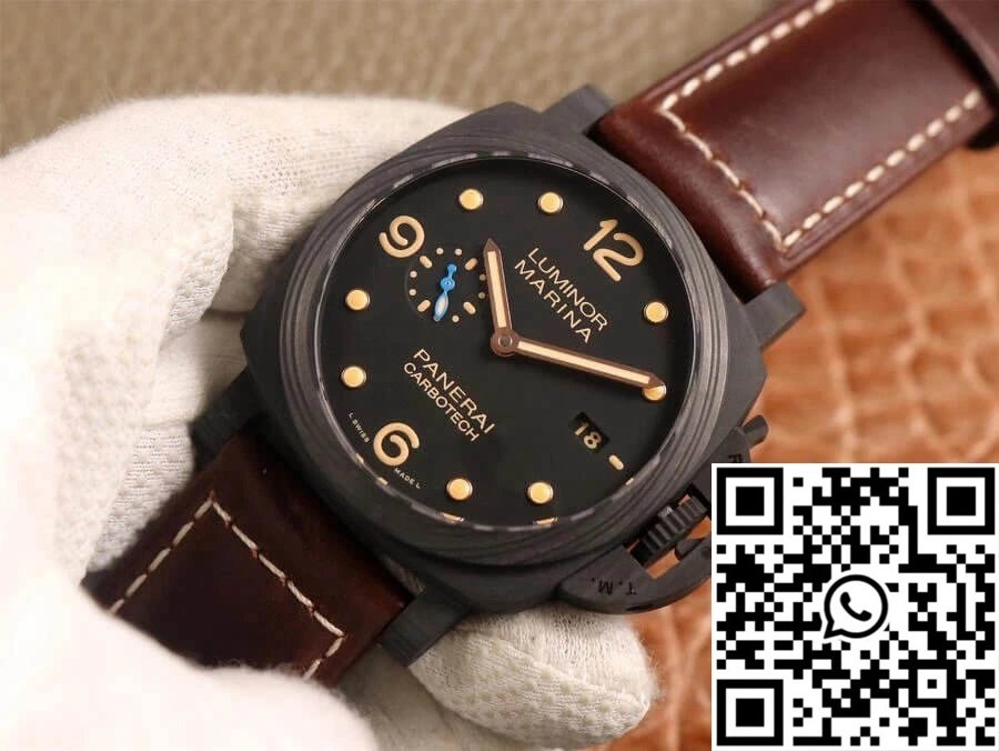 Panerai Luminor 1950 PAM00661 VS Factory Carbon Fiber Case