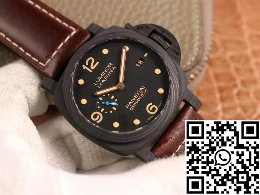 Panerai Luminor 1950 PAM00661 VS Factory Carbon Fiber Case