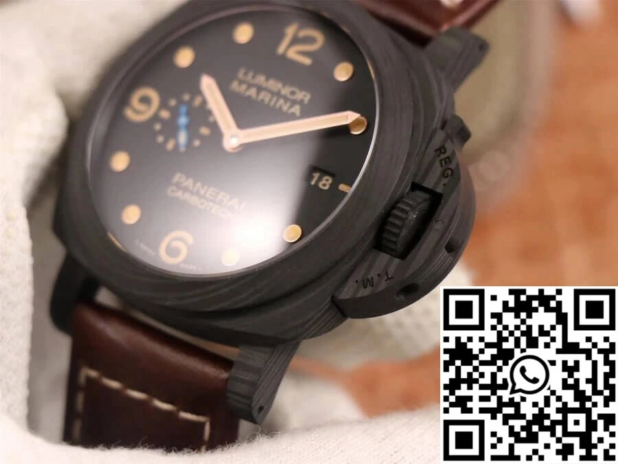 Panerai Luminor 1950 PAM00661 VS Factory Carbon Fiber Case