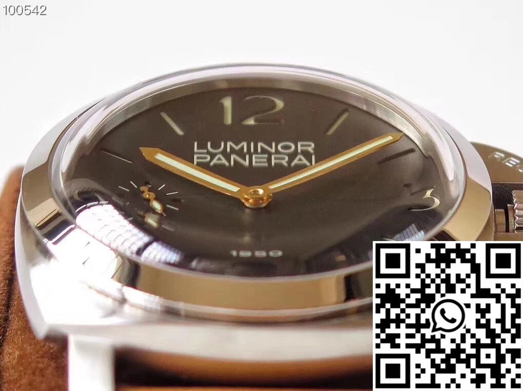 Panerai Luminor 1950 PAM127 ZF Factory Superlumed Black Dial