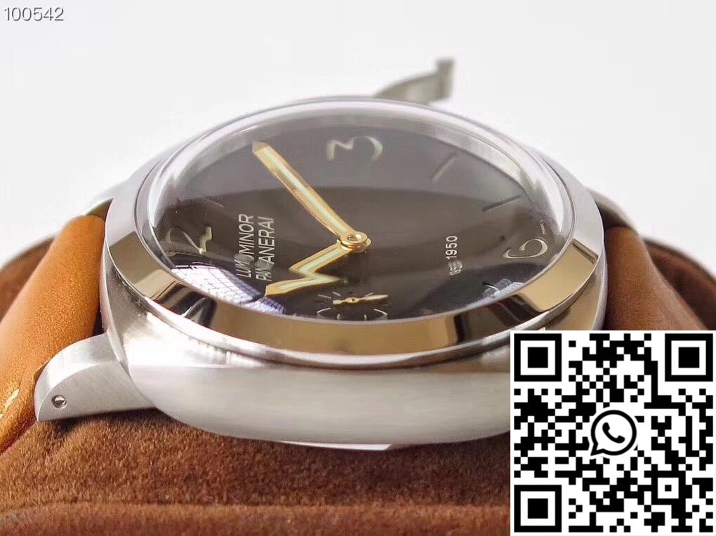 Panerai Luminor 1950 PAM127 ZF Factory Superlumed Black Dial