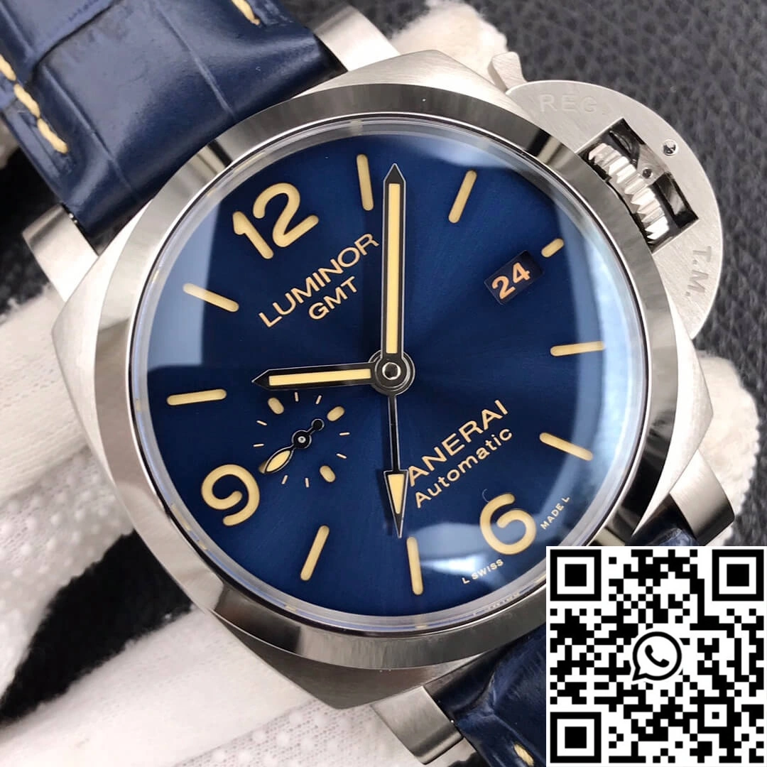 Panerai Luminor GMT PAM01033 VS Factory Dark Blue Dial