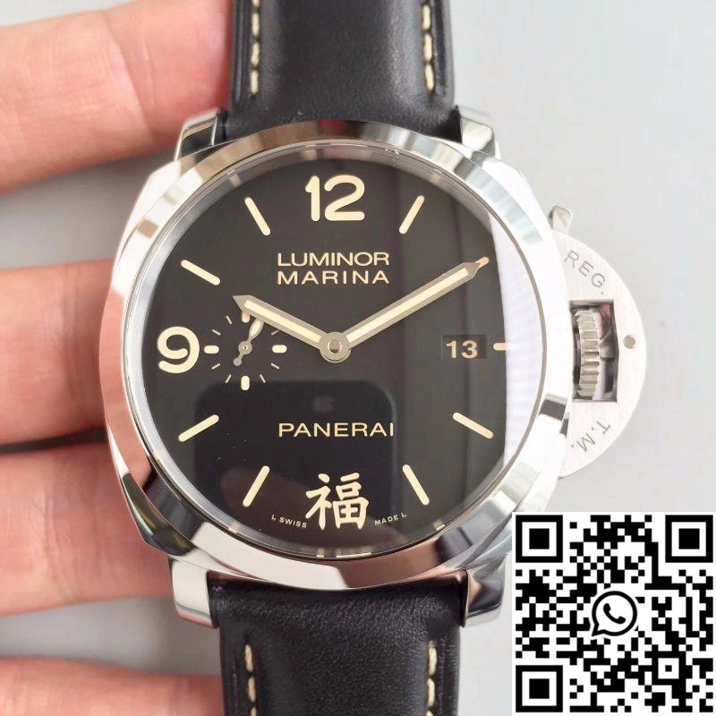 Panerai Luminor Marina 1950 3 Days PAM498 FU VS Factory V2 Black Dial