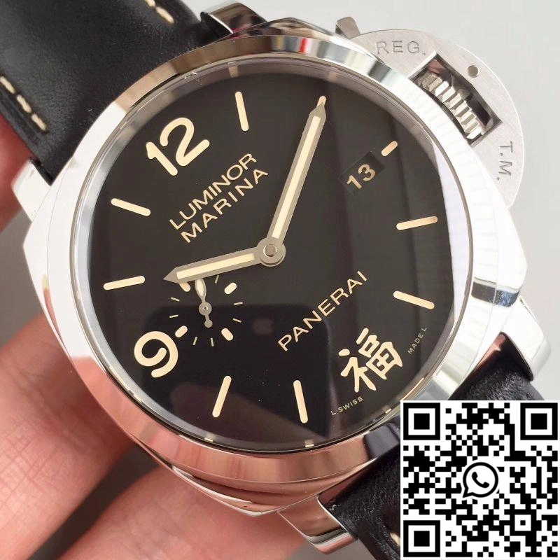 Panerai Luminor Marina 1950 3 Days PAM498 FU VS Factory V2 Black Dial