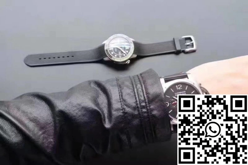 Panerai Luminor Marina 1950 PAM727 Americas Cup 2017 ZF Factory Black Leather Strap Black Dial