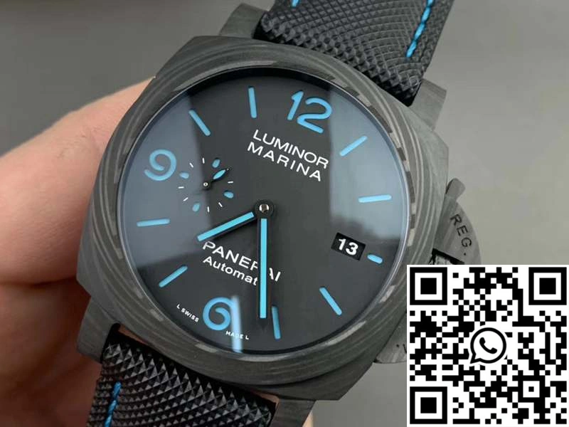 Panerai Luminor Marina Carbotech PAM01661 VS Factory Black Dial
