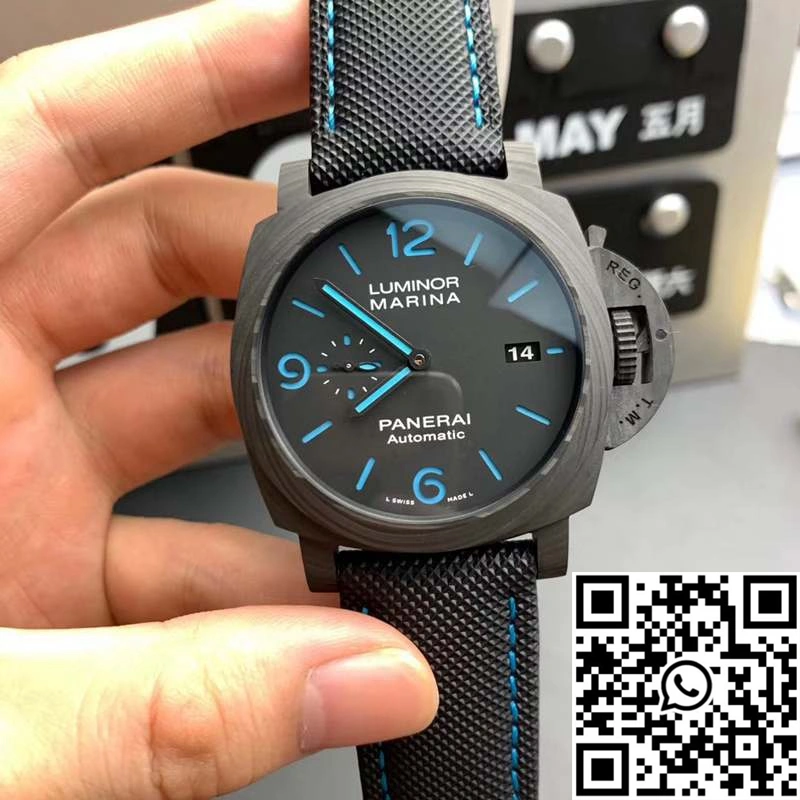 Panerai Luminor Marina Carbotech PAM01661 VS Factory Black Dial