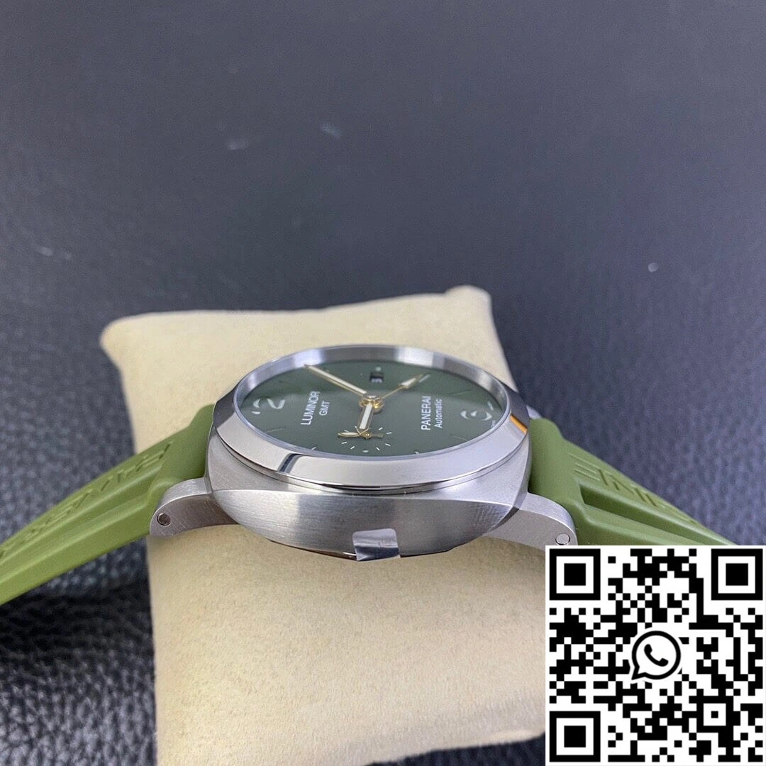 Panerai Luminor PAM01056 VS Factory Green Rubber Strap