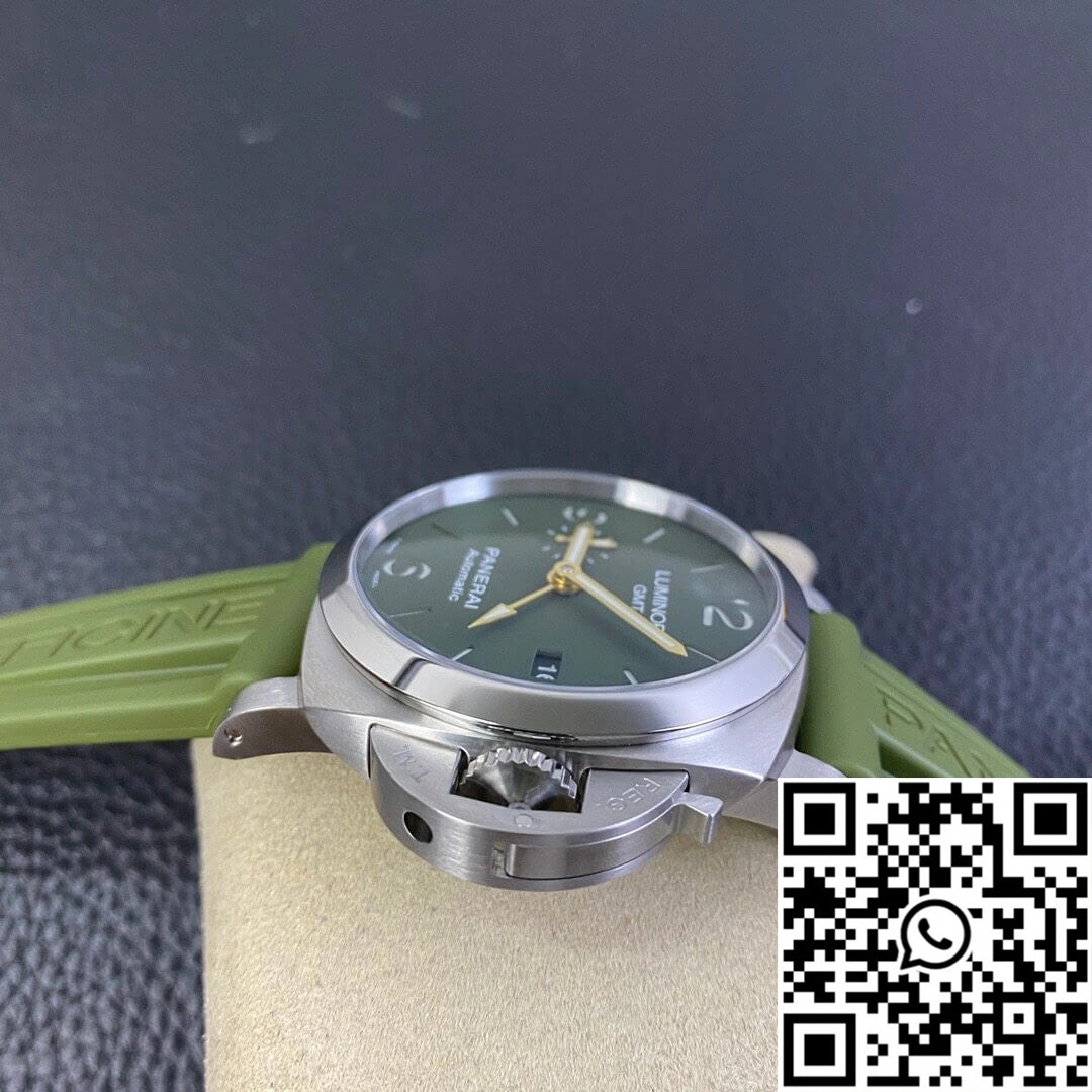 Panerai Luminor PAM01056 VS Factory Green Rubber Strap
