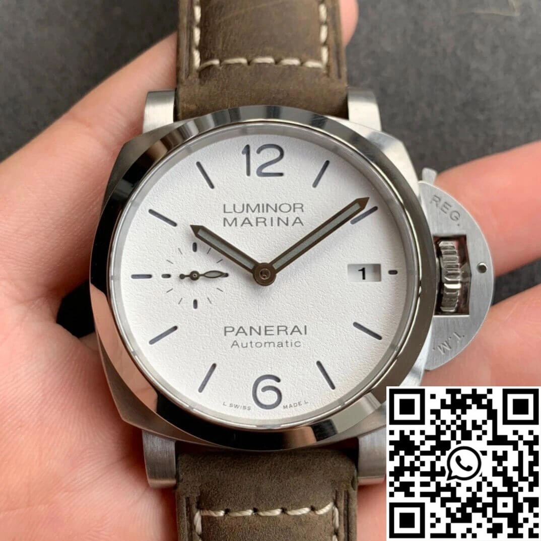 Panerai Luminor PAM01394 VS Factory White Dial