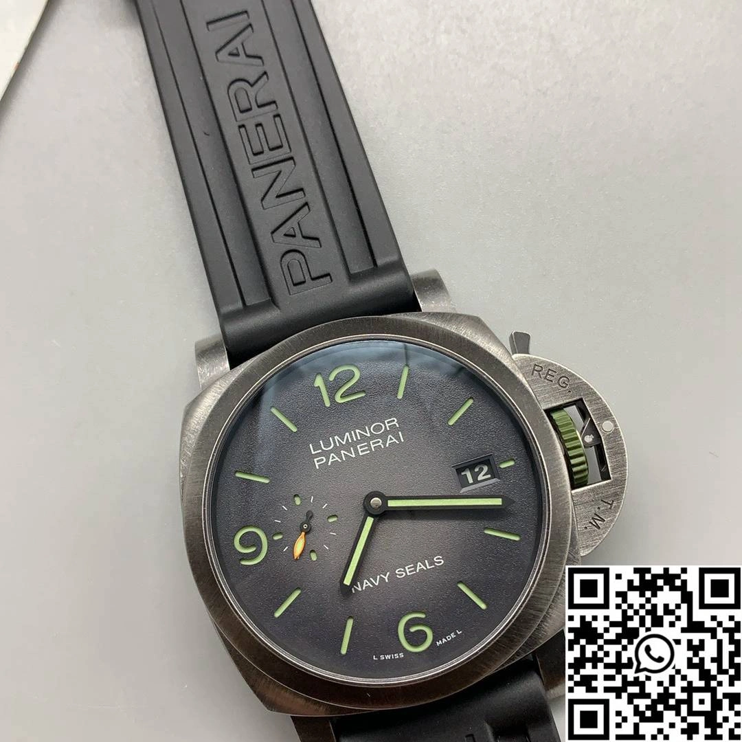 Panerai Luminor PAM01412 VS Factory Black Dial