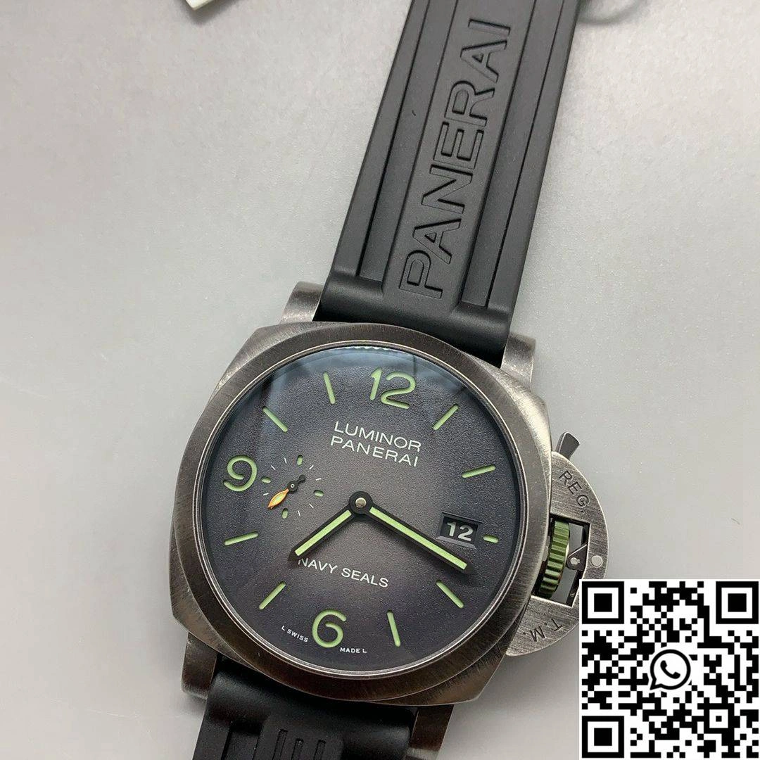 Panerai Luminor PAM01412 VS Factory Black Dial