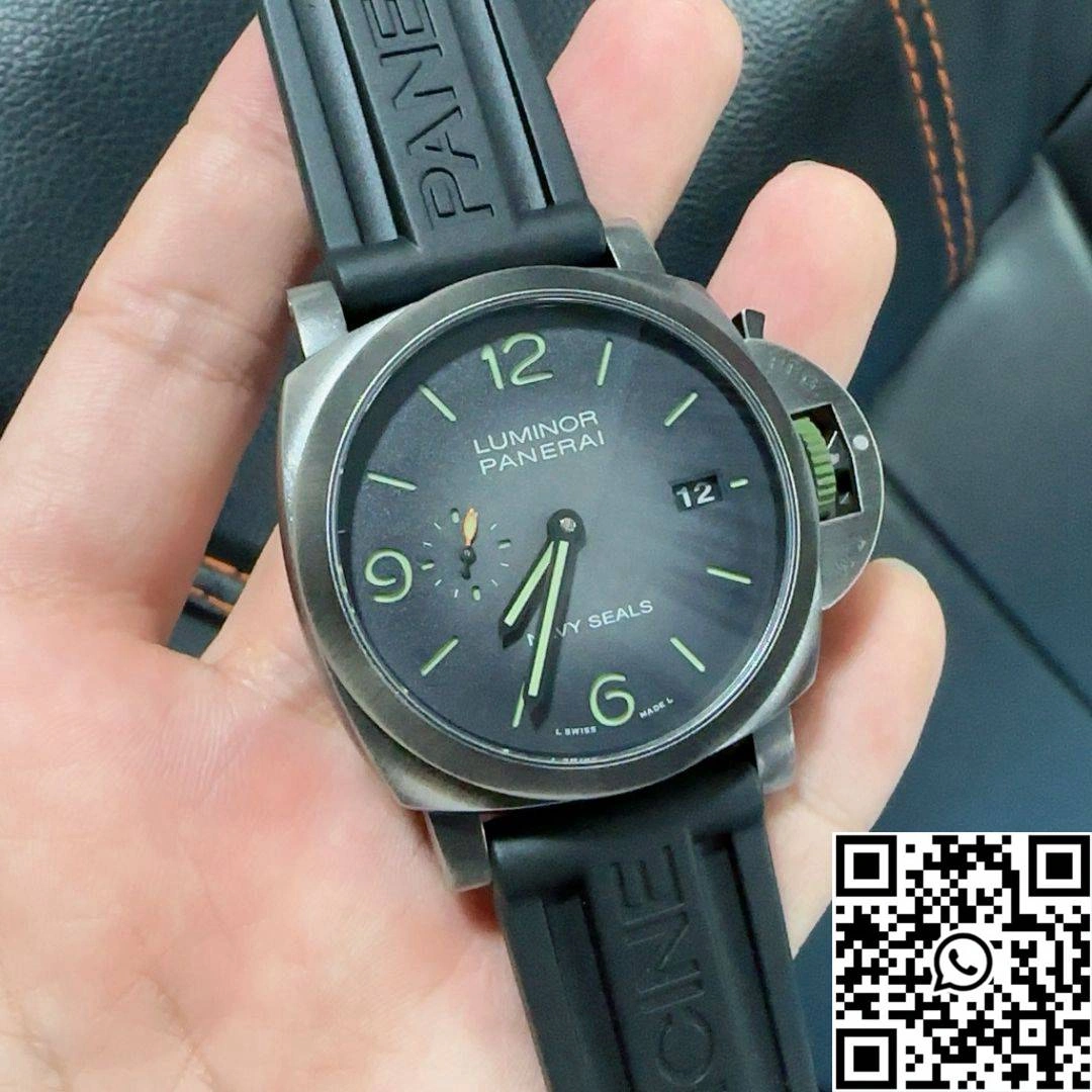 Panerai Luminor PAM01412 VS Factory Black Dial
