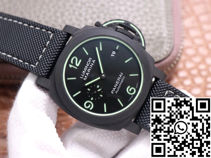 Panerai Luminor PAM1118 VS Factory Carbon Fiber Case