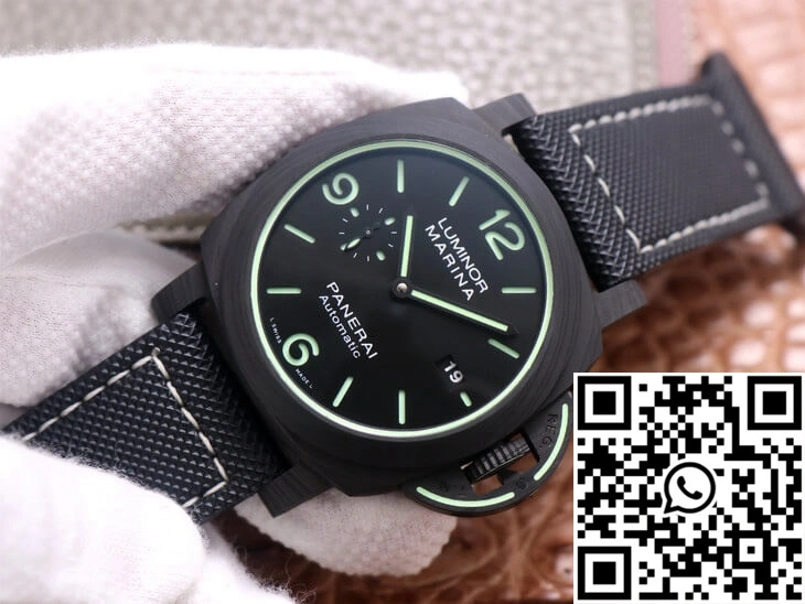 Panerai Luminor PAM1118 VS Factory Carbon Fiber Case