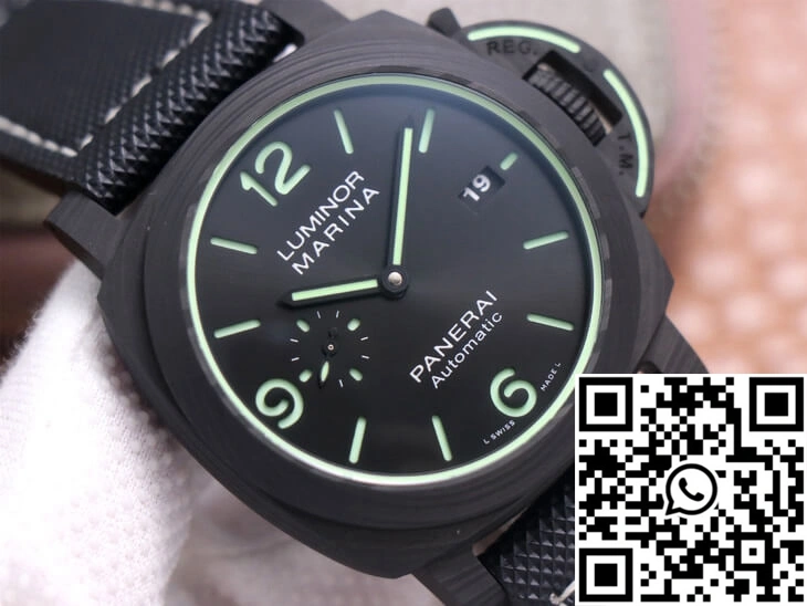 Panerai Luminor PAM1118 VS Factory Carbon Fiber Case