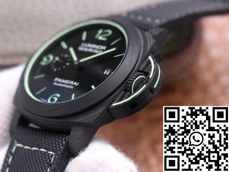 Panerai Luminor PAM1118 VS Factory Carbon Fiber Case