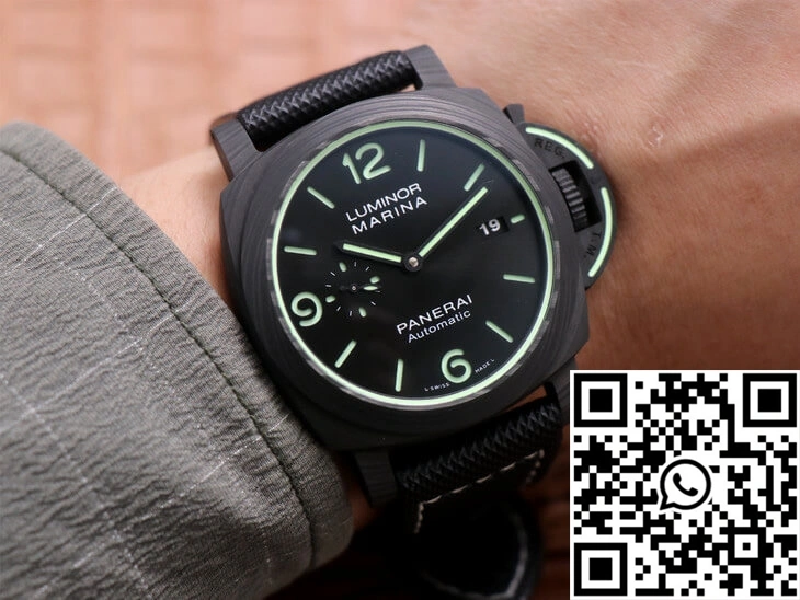 Panerai Luminor PAM1118 VS Factory Carbon Fiber Case