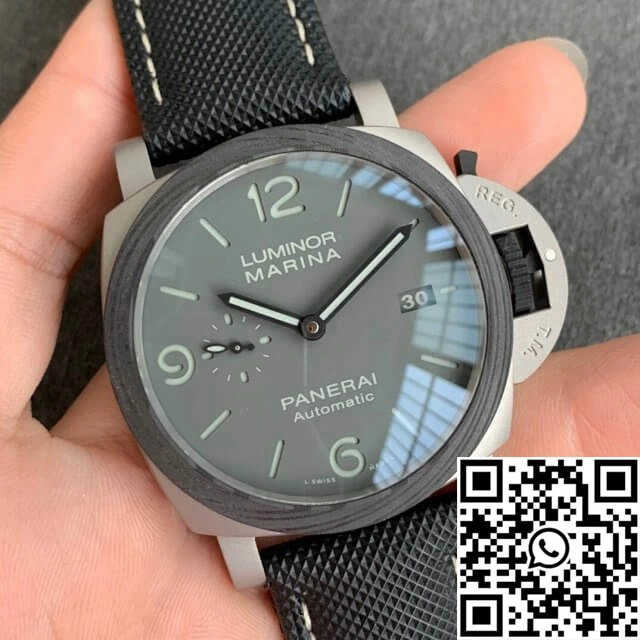 Panerai Luminor PAM1662 VS Factory Carbon Fiber Anthracite Dial