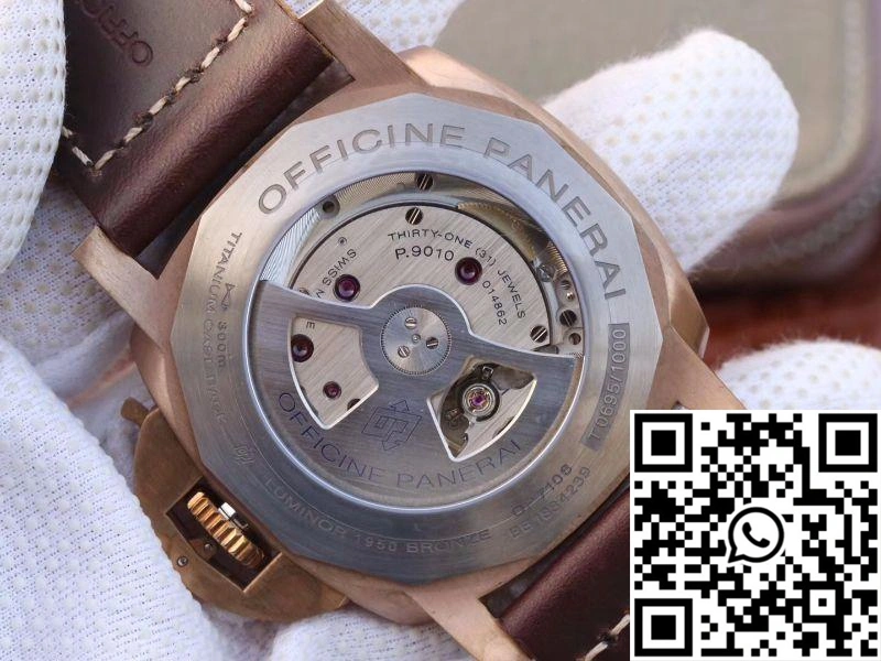 Panerai Luminor Submersible 1950 3 Days Automatic Bronzo PAM671 VS Factory V2 Blue Dial