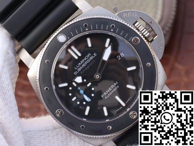 Panerai Luminor Submersible 1950 Amagnetic 3 Days PAM1389 VS Factory Black Dial