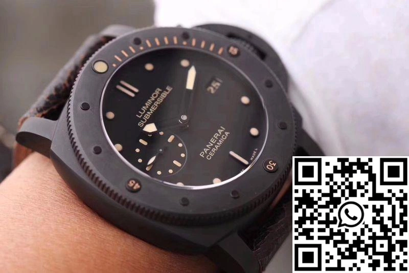 Panerai Luminor Submersible 1950 PAM508 VS Factory V2 Black Dial