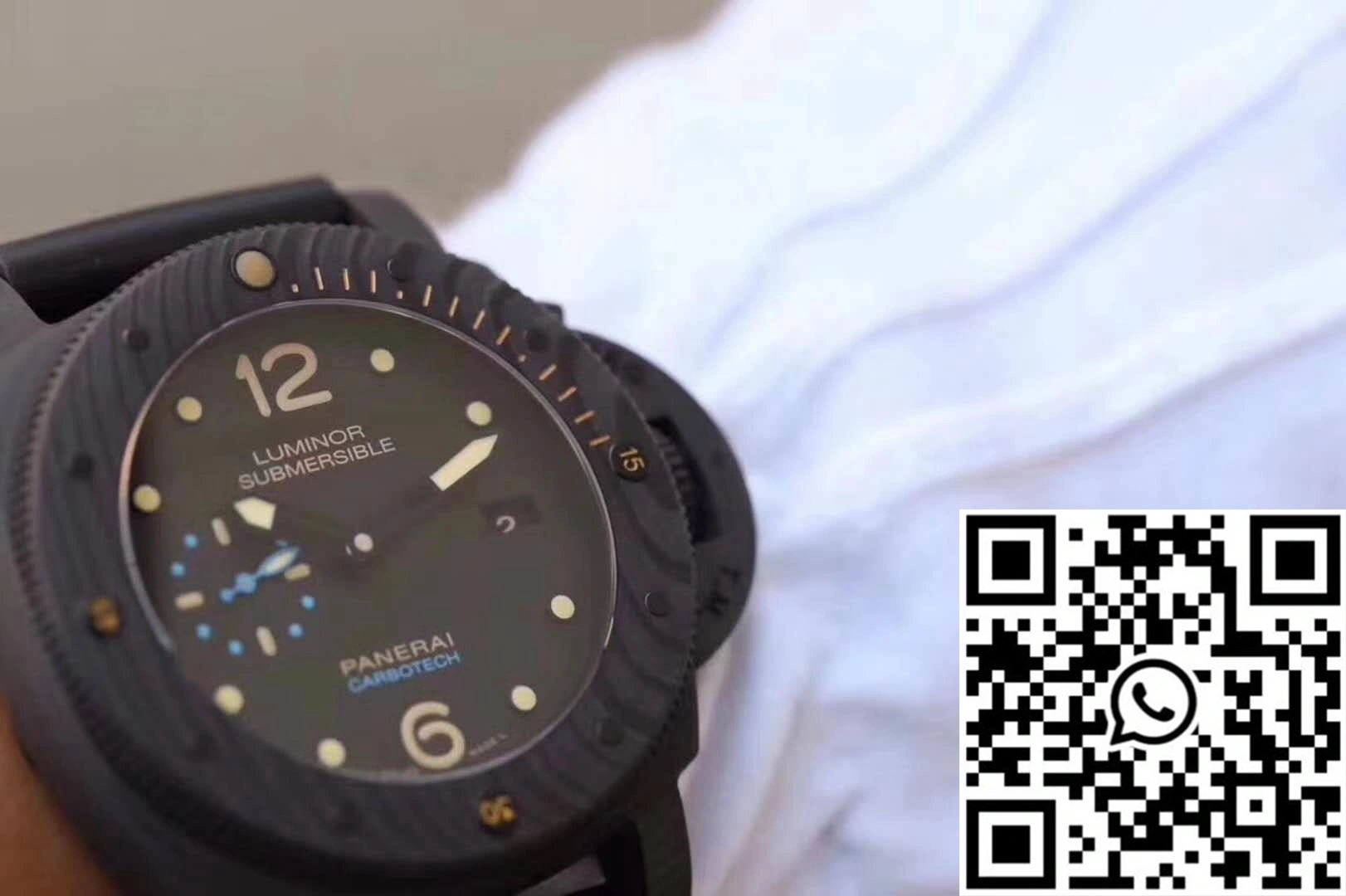Panerai Luminor Submersible 1950 PAM616 VS Factory Black Dial