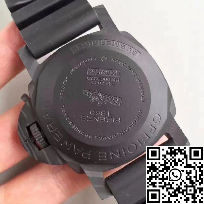 Panerai Luminor Submersible 1950 PAM616 VS Factory V3 Black Dial