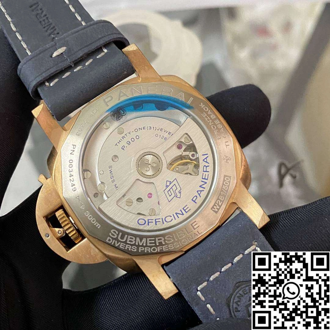 Panerai PAM01074 VS Factory Blue Dial