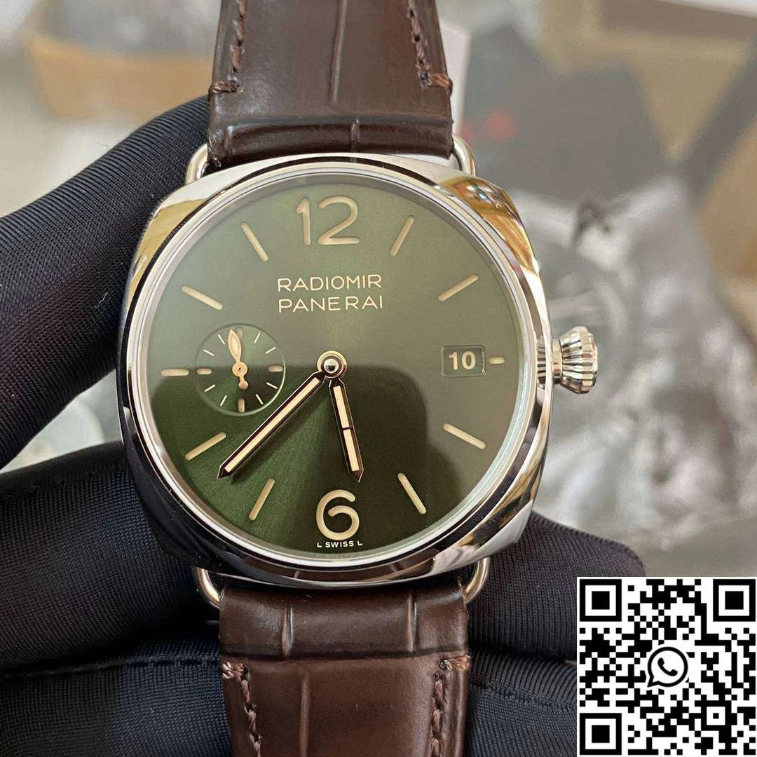 Panerai Quaranta PAM01386 VS Factory Green Dial