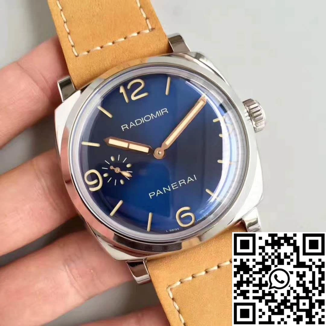 Panerai Radiomir 1940 PAM690 ZF Factory Blue Dial