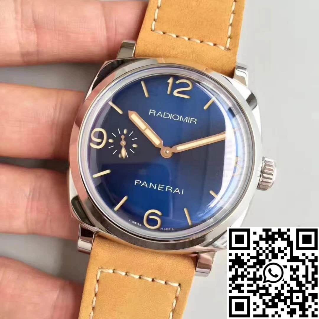 Panerai Radiomir 1940 PAM690 ZF Factory Blue Dial