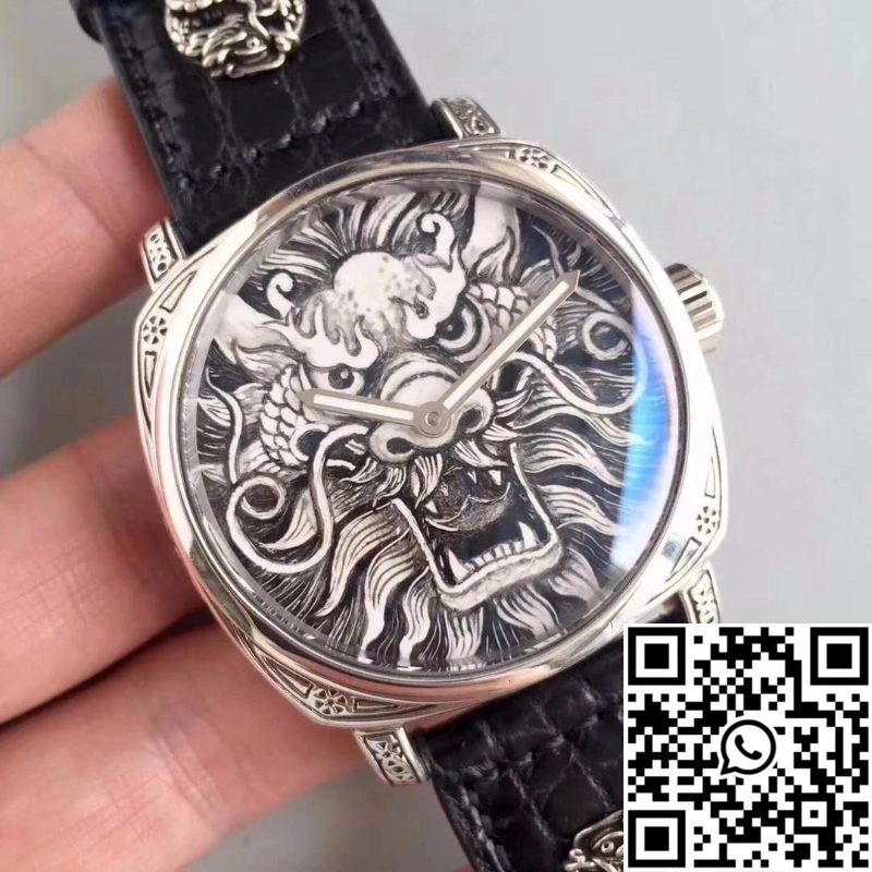 Panerai Radiomir FIRENZE Hand-Drawn Dragon Pattern Dial
