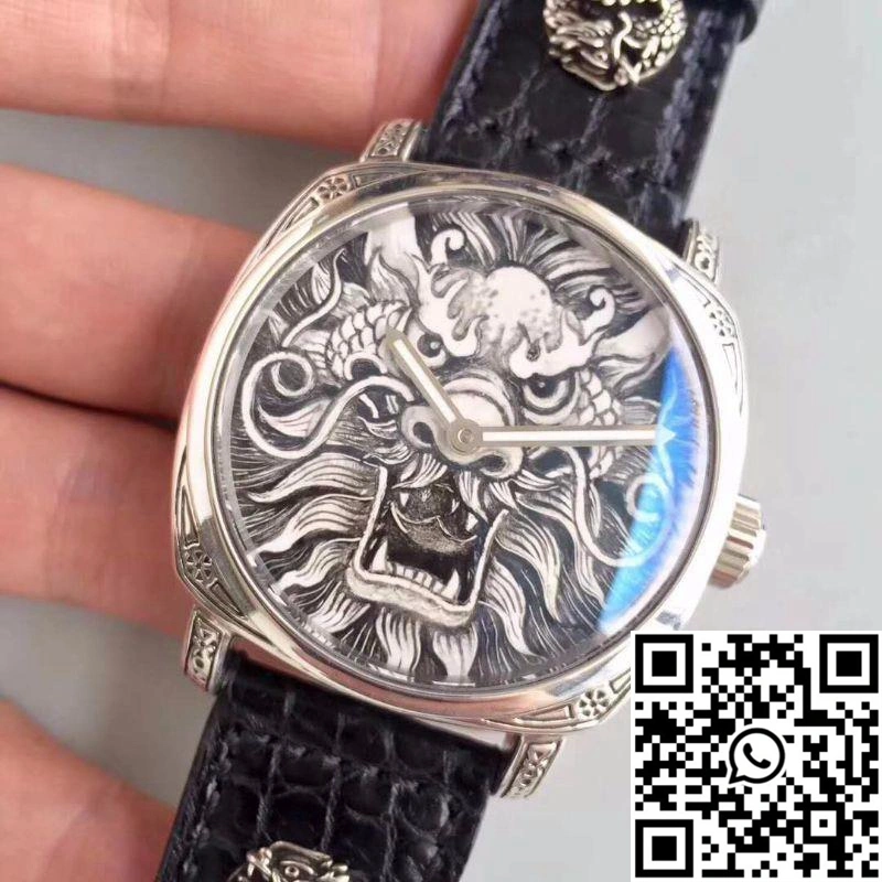 Panerai Radiomir FIRENZE Hand-Drawn Dragon Pattern Dial