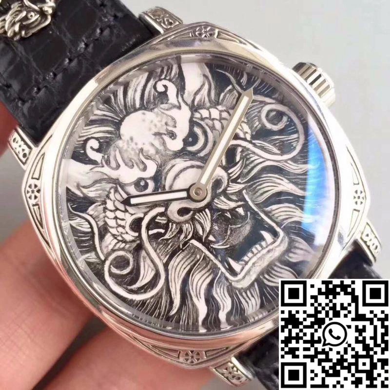 Panerai Radiomir FIRENZE Hand-Drawn Dragon Pattern Dial