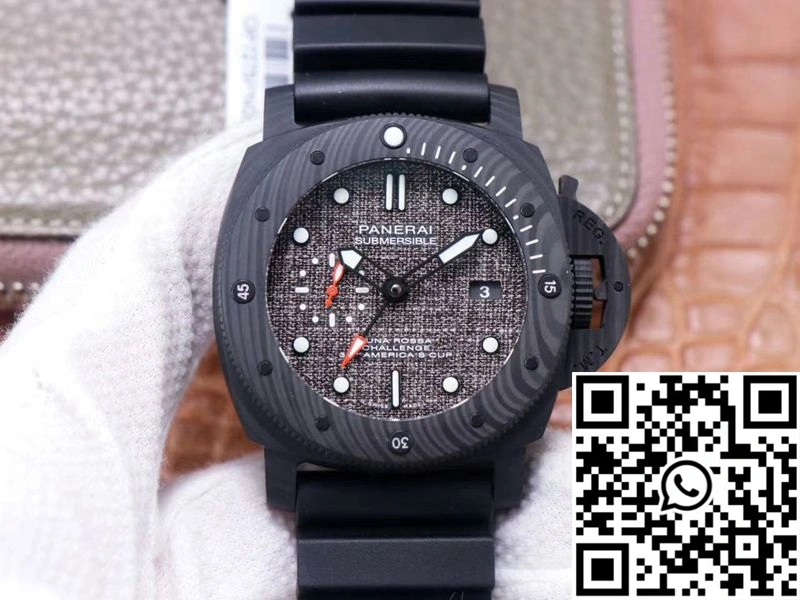 Panerai Submersible Luna Rossa PAM01039 VS Factory Black Carbon