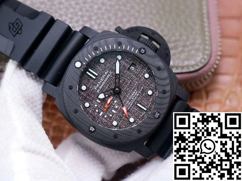 Panerai Submersible Luna Rossa PAM01039 VS Factory Black Carbon