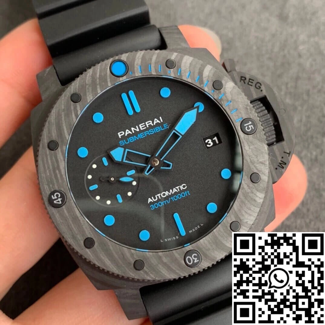 Panerai Submersible PAM00960 VS Factory Carbon Fiber Case
