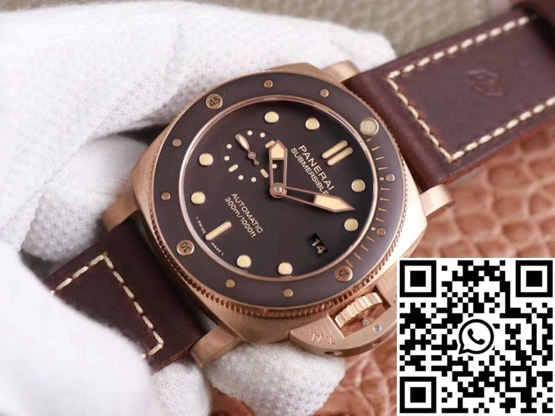 Panerai Submersible PAM00968 King of Bronze VS Factory Brown Dial