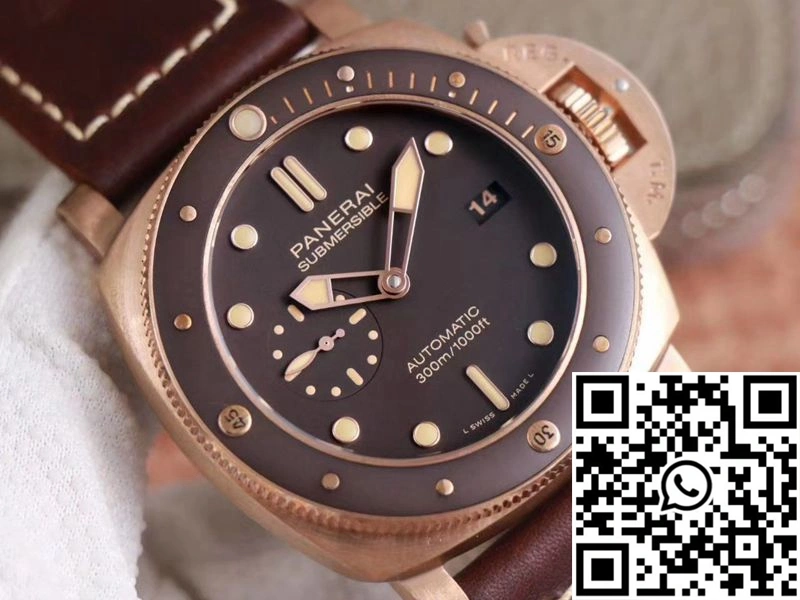 Panerai Submersible PAM00968 King of Bronze VS Factory Brown Dial
