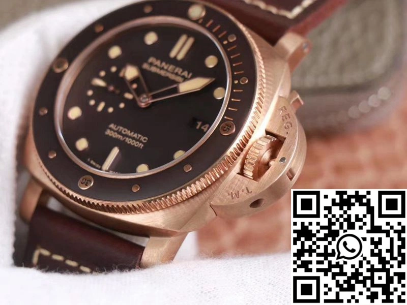 Panerai Submersible PAM00968 King of Bronze VS Factory Brown Dial