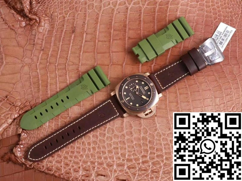 Panerai Submersible PAM00968 King of Bronze VS Factory Brown Dial