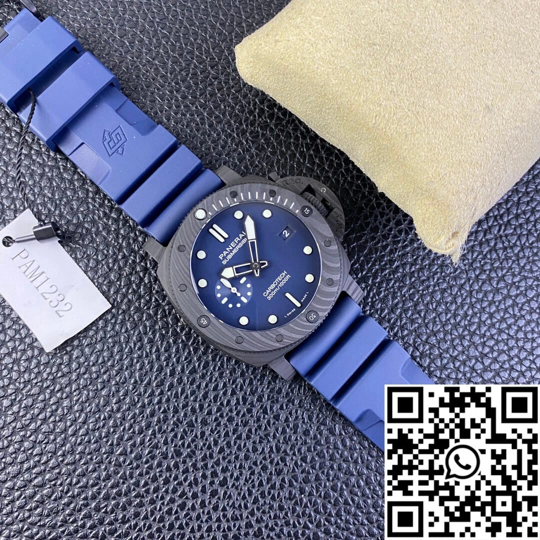 Panerai Submersible PAM01232 VS Factory Carbon Fiber Case
