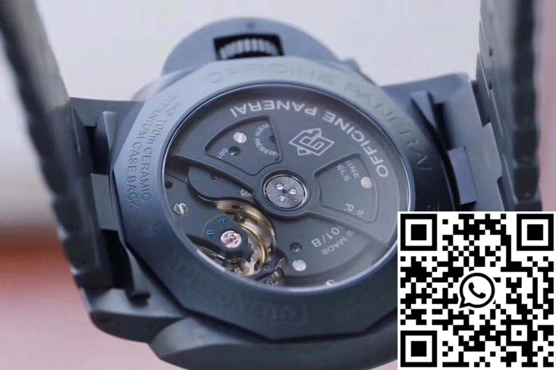 Panerai Tuttonero Luminor 1950 3 Days GMT PAM438 VS Factory Black Dial