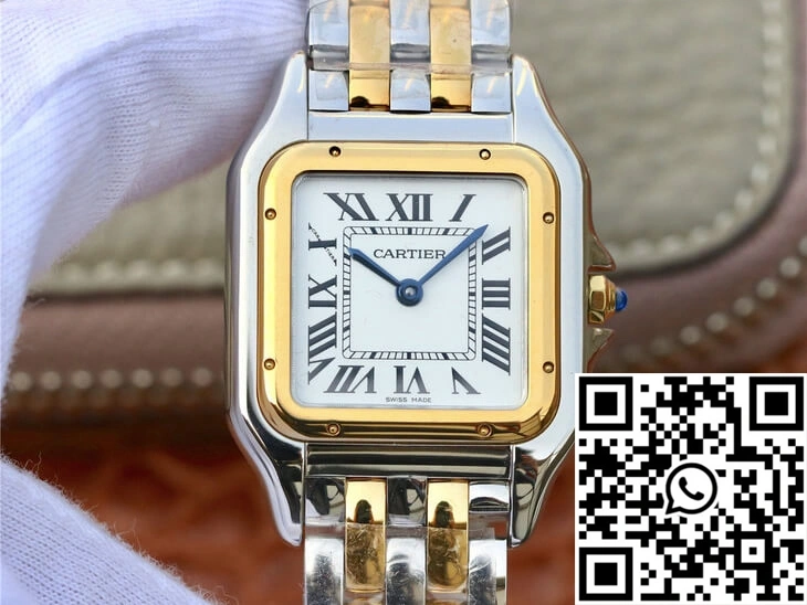 Panthere De Cartier W2PN0007 27MM 8848 Factory White Dial