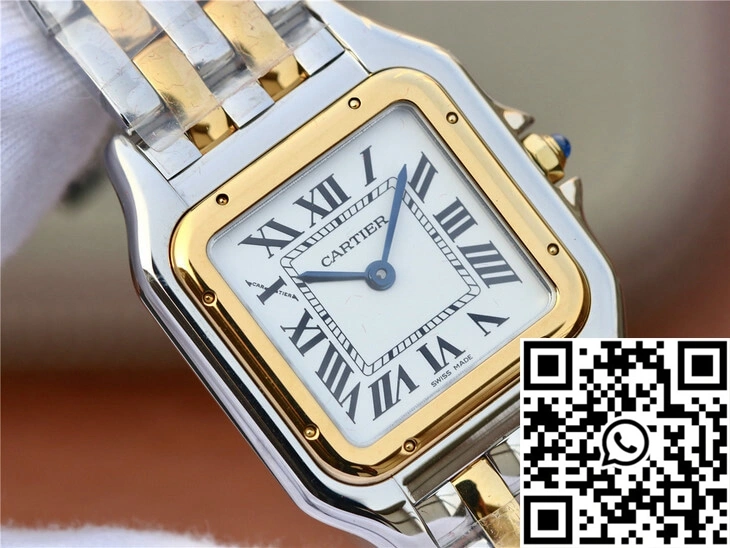 Panthere De Cartier W2PN0007 27MM 8848 Factory White Dial