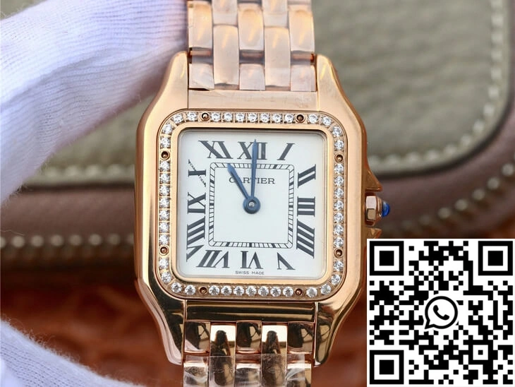 Panthere De Cartier WJPN0009 27MM 8848 Factory White Dial