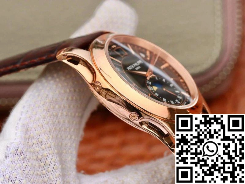 Patek Philippe Annual Calendar 5205G-001 KM Factory Black Dial